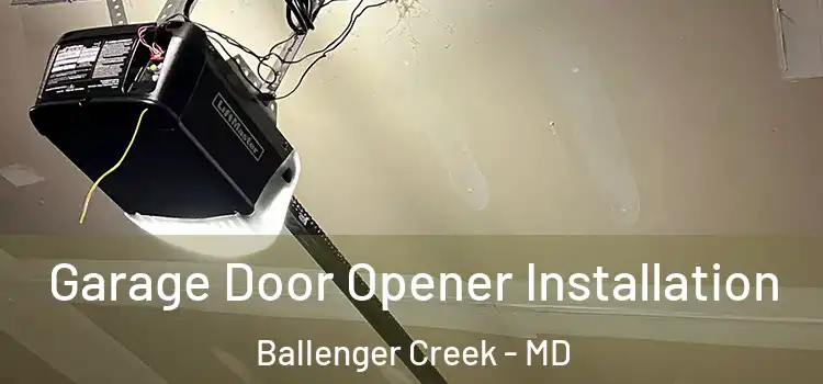  Garage Door Opener Installation Ballenger Creek - MD